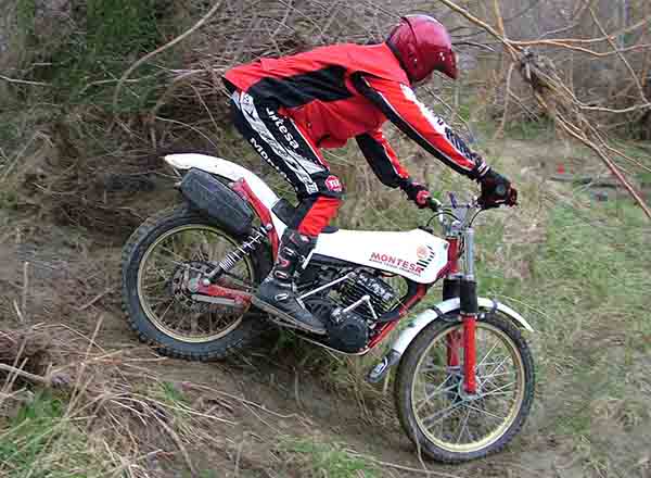 Amberley Classic Trials Keith Brown. Montesa